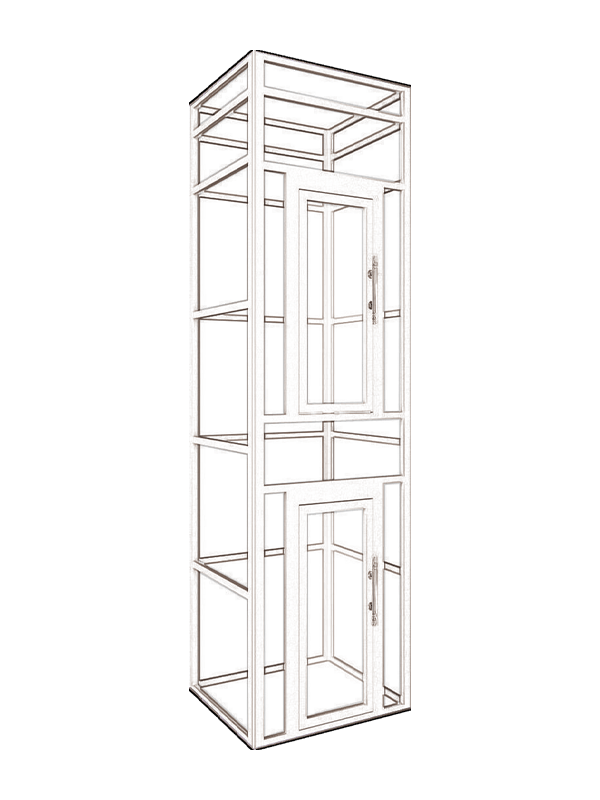 CORNICE CON TELAIO IN LEGA DI ALLUMINIO