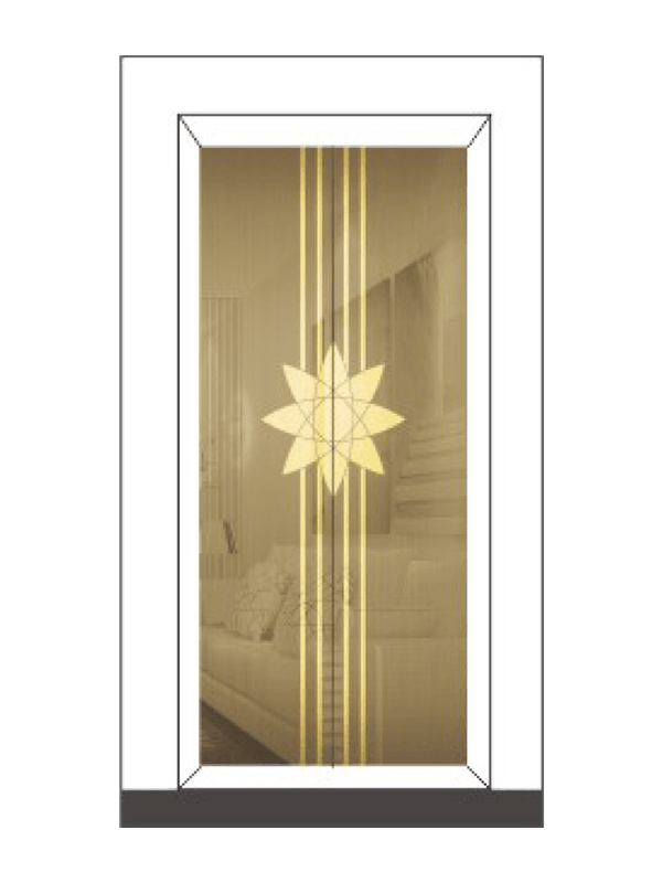 Decorazione della cabina dell'acciaio inossidabile dell'ascensore